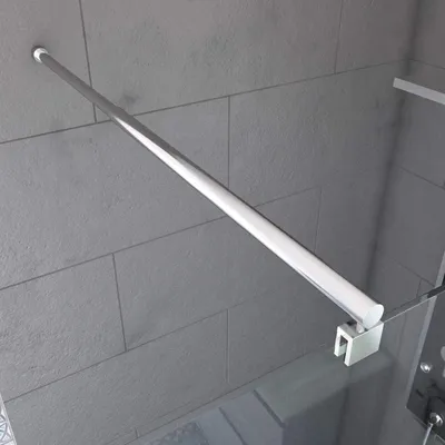 Productafbeelding van Douche stang - Stabilisatie stang - Douchecabine verstevigen - Verstelbare lengte - 70-100 cm - Chroom