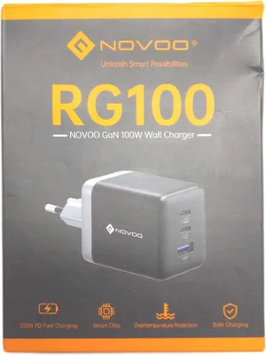 Produktbild von NOVOO USB C 100W Ladegerät USB-C Kabel PD GaN¢Â...Â¢ 3 Ports Schnellladegerät