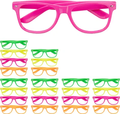 Produktbild von relaxdays 24 x Bunte Partybrille