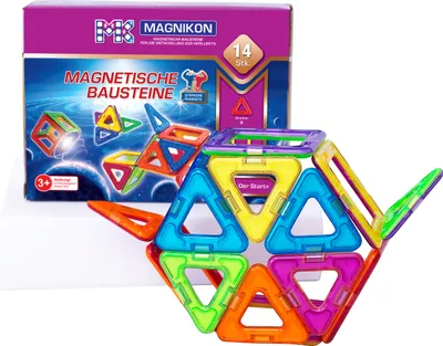 Produktbild von Magnetische Bausteine MK-14 "Der Start", 14 Teile