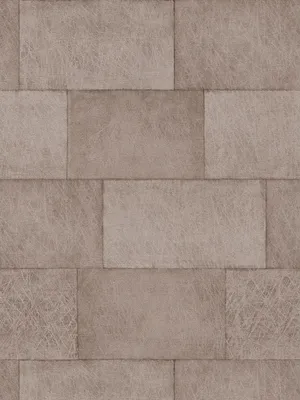 Produktbild von Vliestapete Metallic Design mit Fliesenmuster – Braun