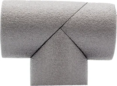 Produktbild von T-Stück aus Kaifoam PE, Dämmstärke in [mm]:25, Rohr max. Außendurchmesser:15mm