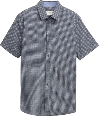 Produktbild von Fitted Kurzarmhemd mit Print
