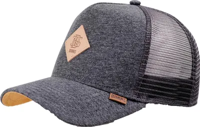 Produktbild von DJINNS Snapback Cap Jersey Patch charcoal heather/black