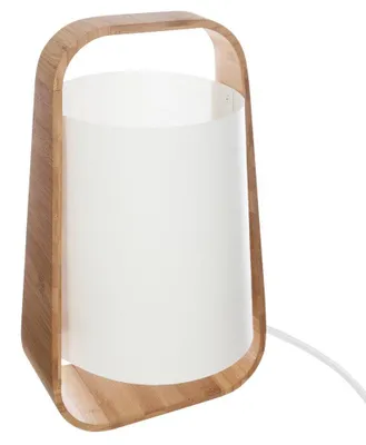 Produktbild von Standleuchte aus Bambus, Beleuchtung mit Diffusor E14