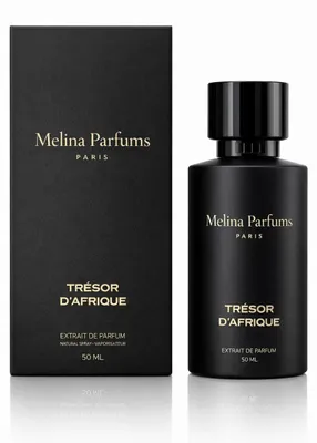 Immagine prodotto di Melina Parfums Trésor D'Afrique Edizione L'Obsidienne Acqua di Profumo da uomo 50 ml