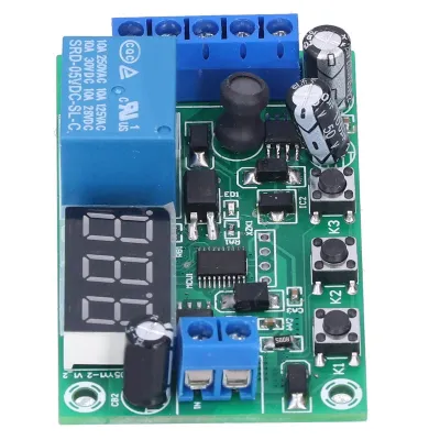 Immagine prodotto di Modulo di rilevamento della corrente CC, scheda relè di controllo del motore, relè di controllo della corrente, scheda di rilevamento della corrente, relè di corrente del motore, modulo relè del motore