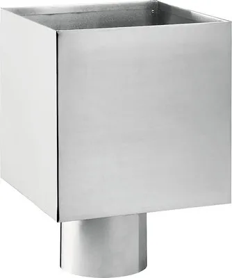 Produktbild von Zambelli Wasserfangkasten Titanzink quadratisch Ø 80 200 mm x 200 mm x 290 mm