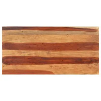 Image de Dessus de table 120x60x(2,5-2,7) cm Bois massif d'acacia