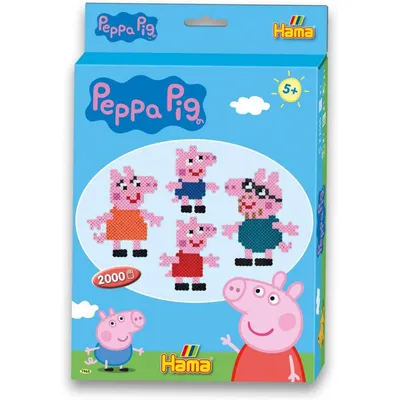 Obrázok produktu pre Hama7965 Hama nažehľovacie korálky midi "Peppa Wutz", darčekové balenie
