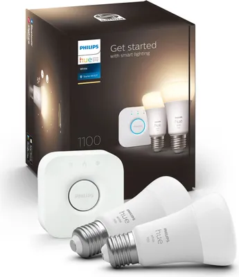 Produktbild von Philips Hue White E27 2er Starter Set 2x1050lm 75W