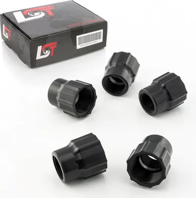 Produktbild von 5x Reduzierstück Verbinder Schraubsystem Reduzierung Kupplung PE-Rohr 3/4" x 1"