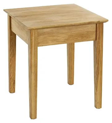 Beistelltisch massiv Eiche geölt 45x52x45 cm