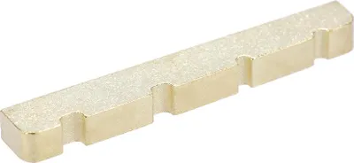 Obrázek produktu pro Mosazná strunná matice s předřezem pro 4-strunnou elektrickou baskytaru náhradní díl 38 * 3,6 6,3-4,8 mm