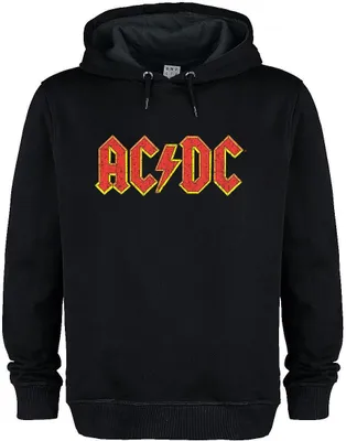 Image de Amplified - Sweat à capuche Logo pour homme/femme Unie GD1186 (L) (Noir)