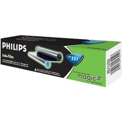 Produktbild von Philips PFA331, 140 Seiten, Philips PPF531 PPF575 PPF585 PPF 531 PPF 575 PPF 585, Fax-Farbband, Tintenstrahl