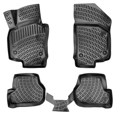Produktbild von Rizline kkompatibel mit SEAT ALTEA Autofußmatten 3D Gummimatten
