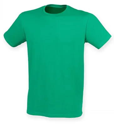 Produktbild von SF Men SF121 | Herren Feel Good Stretch T / Moderner, langer Schnitt - Farbe: Green - Größe: L