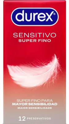 Image de Durex - Super Fin Et Sensible 12 Unités