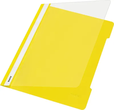 Obrázok produktu pre Leitz 4191-00-15 4191 voľný zakladač - A4, dlhé popisovacie pole, PP fólia, žltá farba