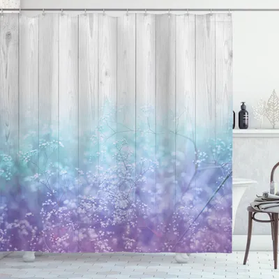 Produktbild von Abakuhaus, Abstrakte träumerische Blumenblätter Duschvorhang, 175x180 cm