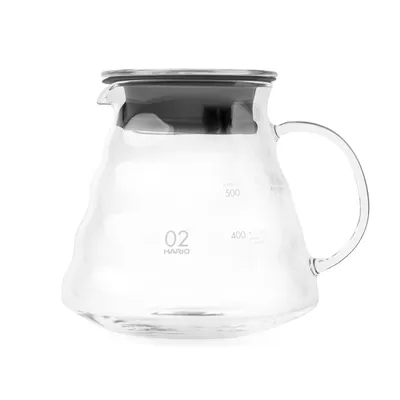 Produktbild von HARIO Range Server V60-02 0,6l - Kanne für Kaffee/ Tee, Kaffeebereiter, Teekrug