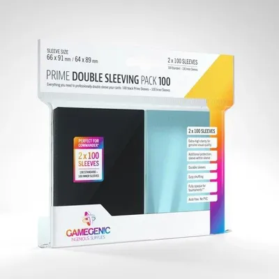 Zdjęcie produktu dla Gamegenic - Prime Double Sleeving Pack 100