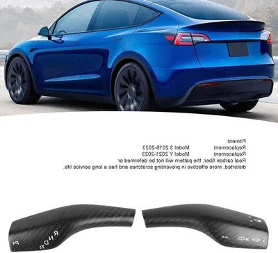Produktbild von Koolstofvezel Auto-Accessoires, Mat Schwarz, für Y 2016-2023, Innenausstattung-Kit