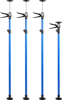 Produktbild von 4x Deckenstütze Schnellspannstütze Einhandstütze Montagestütze 115-290 cm bis 30kg (2 Paar)