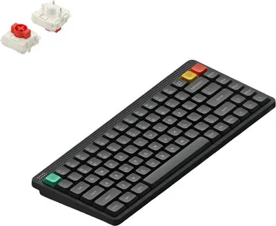 Obrázok produktu pre NuPhy Node 75 Bezdrôtová mechanická klávesnica s nízkym profilom QWERTY US / Ink Gray / Red nano