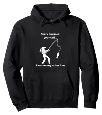 Productafbeelding van Fischerin: Cadeau voor meisjes die graag vissen. Trui, hoodie