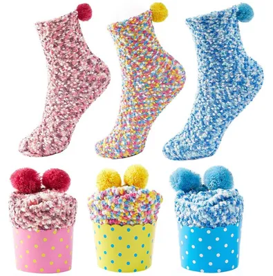 Image de Lot de 2 paires de chaussettes douces et confortables pour femmes