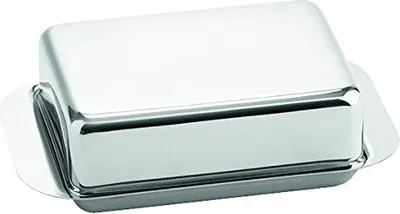 Produktbild von Weis Butterdose für Kühlschranktür Edelstahl