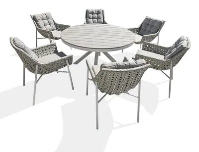 Image de Ensemble repas de jardin 6 places
