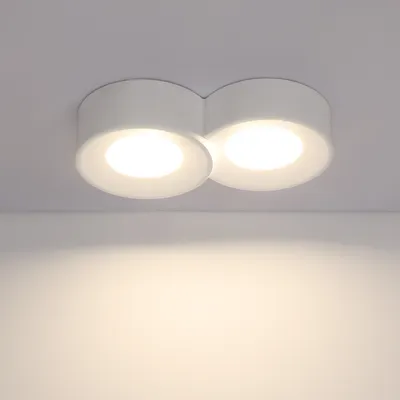 Zdjęcie produktu dla ZMH reflektor natynkowy biały reflektor natynkowy okrągły reflektor sufitowy reflektor natynkowy do przedpokoju GX53 reflektory sufitowe wykonane z gipsu nowoczesna mała lampa sufitowa natynkowa Max.10W reflektor natynkowy do salonu jadalni bez żarówek
