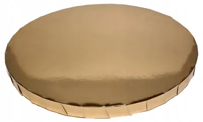 Produktbild von Papilart Tortenunterlage Gold Rund 35 cm