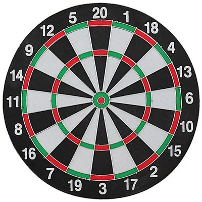Image de Inny - Jeu de fléchettes, sisal PP8475 (30 cm) (coloré)