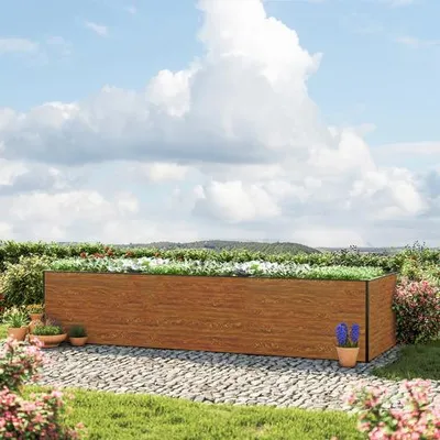Produktbild von GFP 351 x 150 x 77 cm Hochbeet Daniela, Holzoptik