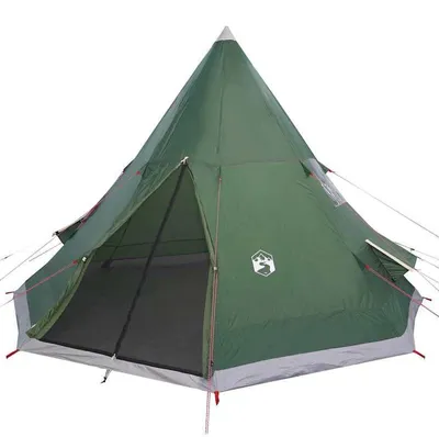 Produktbild von Campingzelt, wasserdichtes Design, geeignet für 3-4 Personen, armeegrün