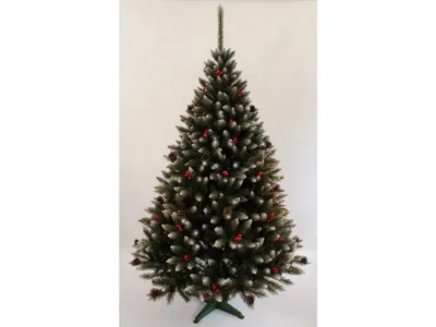 Produktbild von Weihnachtsbaum Fichte mit Ebereschen 220 cm