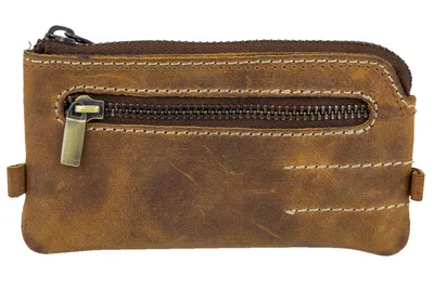 Produktbild von LEAS Schlüsseltasche natur Echt-Leder, cognac Vintage-Collection