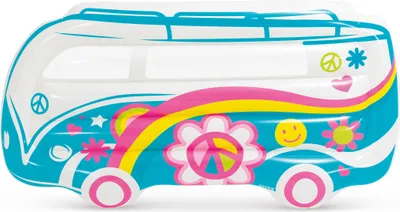 Produktbild von INTEX 58728EU - Luftmatratze - Groovy Van (178x91x23cm) Floater Schwimmtier Bulli Luma