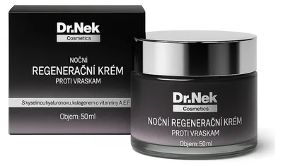 Produktbild von Dr.Nek Cosmetics Nachtfeuchtigkeitscreme gegen Falten 50 ml