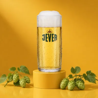 Produktbild von 6x Jever Glas 0,4l Pils Bierkrug Humpen Seidel Gläser Set Friesische Brauerei