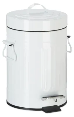 Zdjęcie produktu dla Kosz na śmieci Vintage 3L biały, RD3830