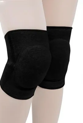 Productafbeelding van INF Zachte kniebeschermers – voor dames, zwart, maat L