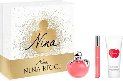 Produktbild von Nina Ricci Nina Eau De Toilette Spray 50ml Set 3 Pieces