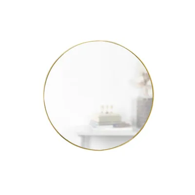 Produktbild von UMBRA HUBBA MIRROR Wandspiegel Garderobenspiegel Spiegel messing 86 cm 1012715-104