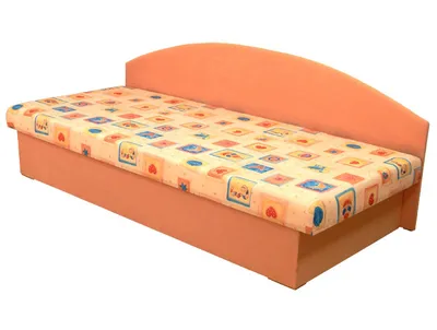 Obrázek produktu pro MOB, Jednolůžko 80 cm - Eda 3 (s pěnovou matrací)