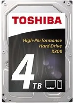 Produktbild von Toshiba X300 Performance - Festplatte - 4 TB - intern - 3.5" (8.9 cm) - SATA 6Gb/s - 7200 rpm - Puffer: 128 MB